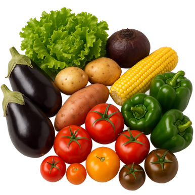 Panier de légumes personnalisé